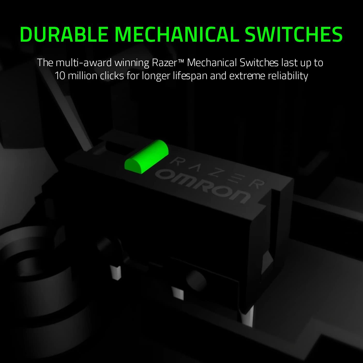 Razer Deathadder Essential - Ratón Gaming Con Sensor Óptico, 6400 DPI (5 Botones Programables, Interruptores Mecánicos, Agarres Laterales De Goma), Negro