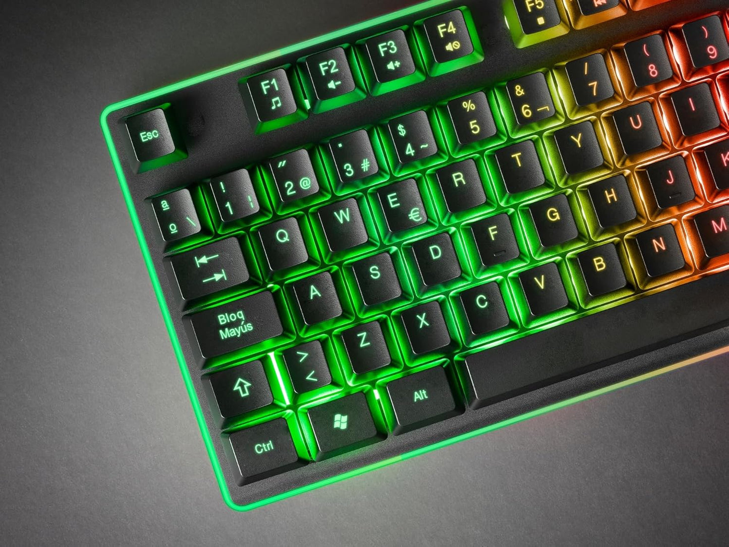 Mars Gaming MCPX, Combo Gaming 3En1 Con Teclado H-Mech Iluminado, Ratón Ultraligero 10000 Dpi Con Software Y Alfombrilla XXL, Compatible Con PC, PS4, PS5, Xbox, Portugués, Negro