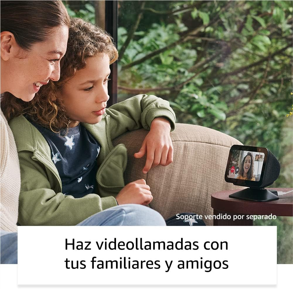 Echo Show 5 (Última Generación) | Pantalla Táctil Inteligente Con Alexa Diseñada Para Controlar Tus Dispositivos De Hogar Digital Y Más | Antracita