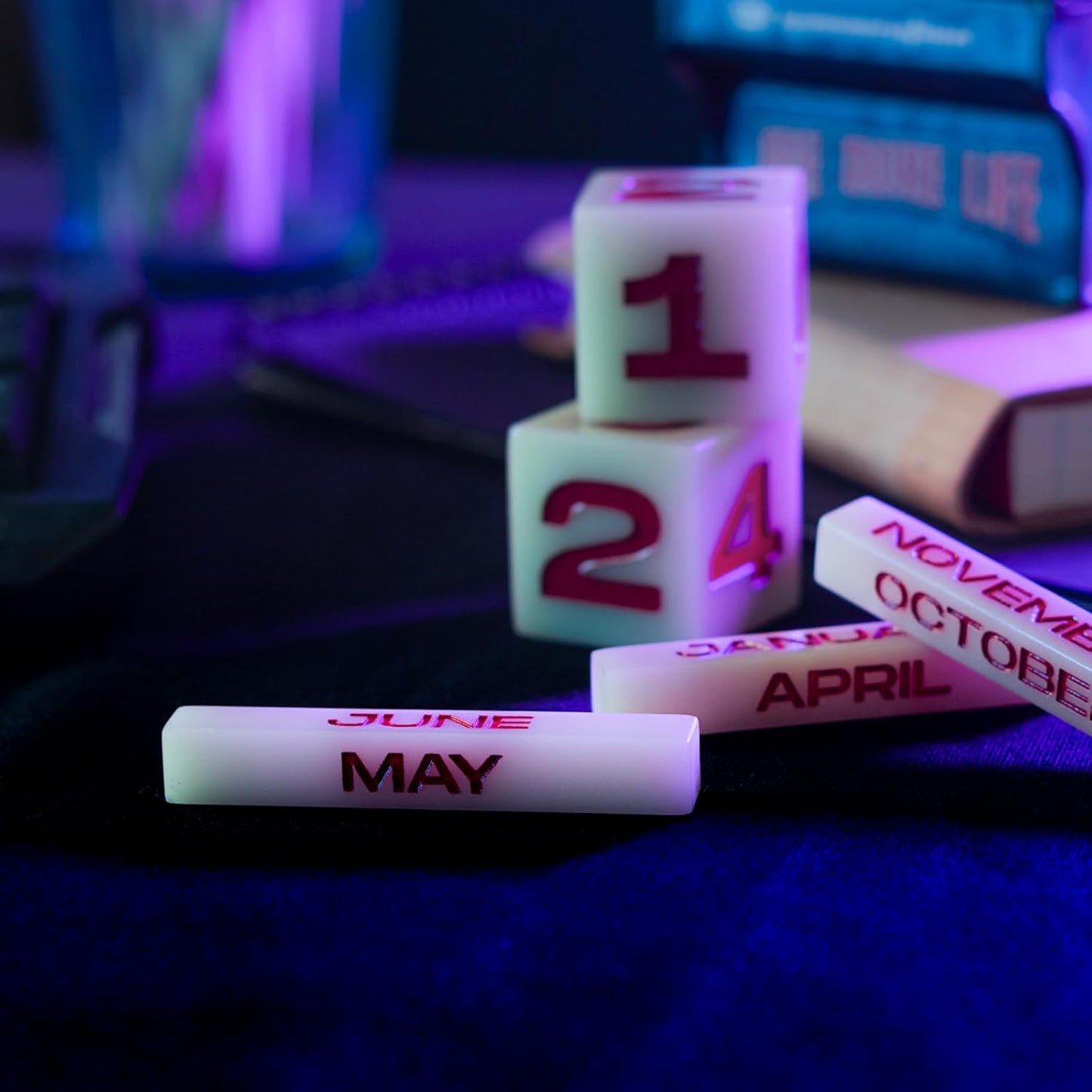 Calendario Perpetuo Sobremesa Maquina Arcade - Decoracion Gamer : Setup Gaming Brilla En La Ocuridad - Regalos Gamer | Decoracion Escritorio, Decoracion Habitacion Juvenil