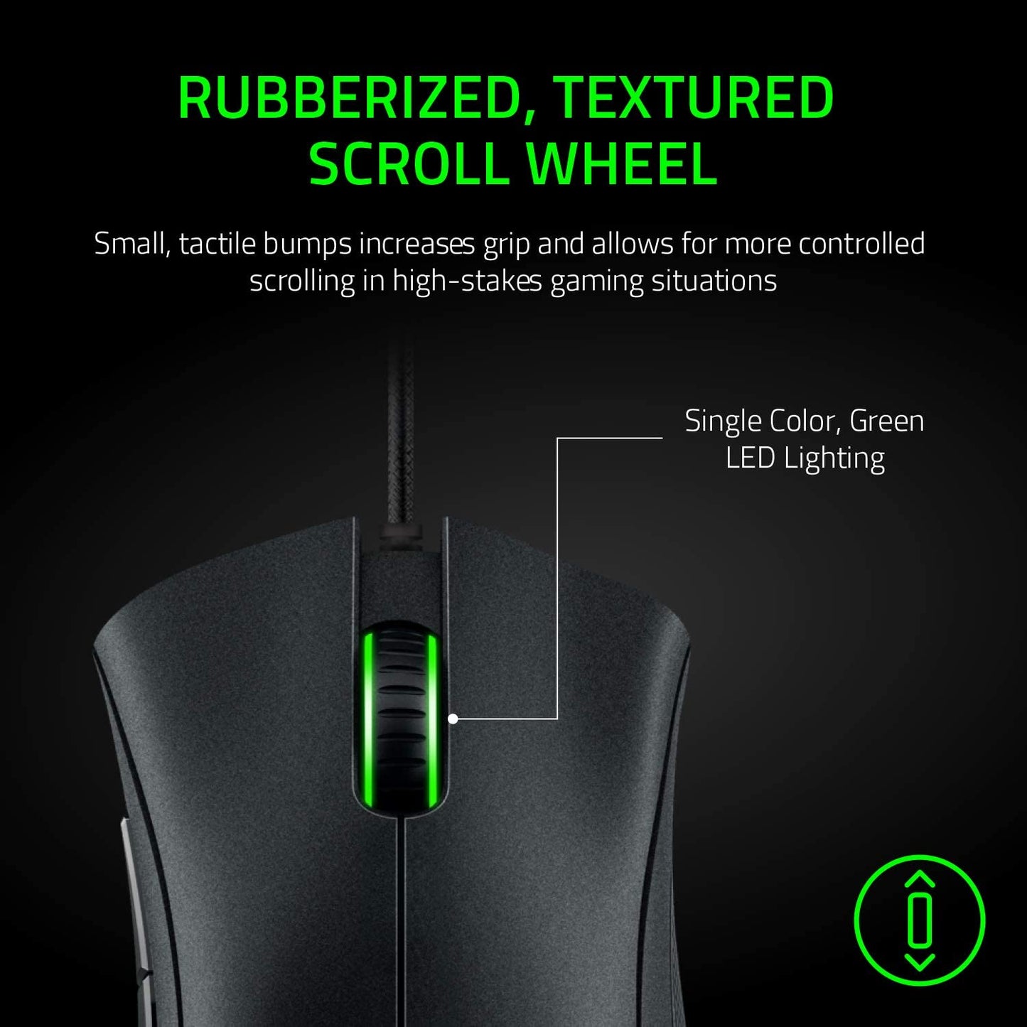 Razer Deathadder Essential - Ratón Gaming Con Sensor Óptico, 6400 DPI (5 Botones Programables, Interruptores Mecánicos, Agarres Laterales De Goma), Negro