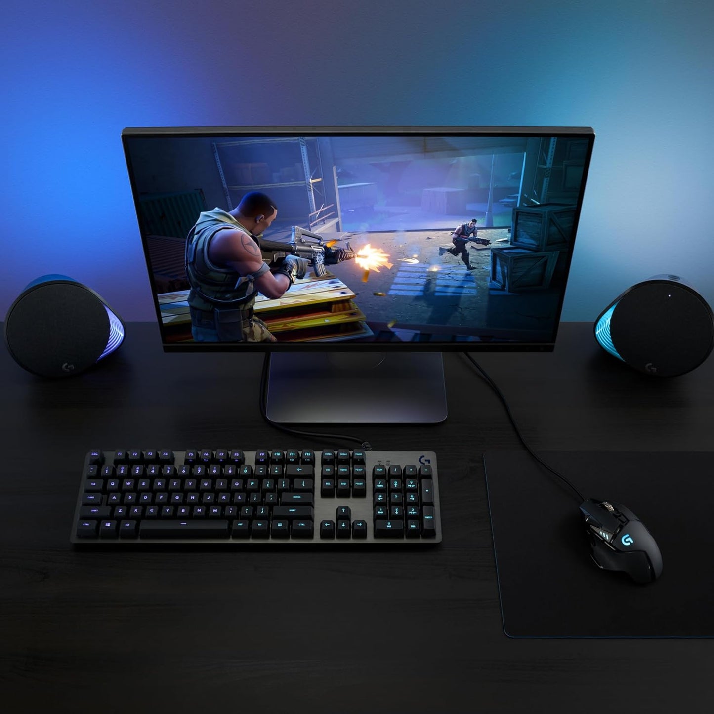 Logitech G502 HERO Ratón Gaming Con Cable Alto Rendimiento, Captor HERO 25K, 25,600 DPI, RGB, Peso Personalizable, 11 Botones Programables, Memoria Integrada, Pc/Mac - Negro