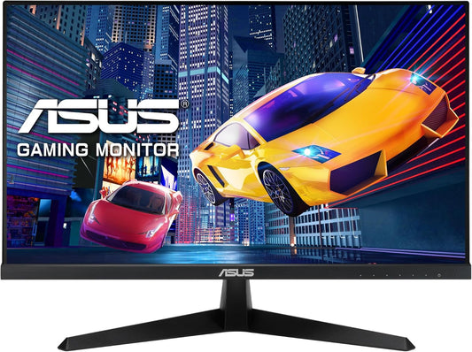 ASUS VY249HGR - Monitor Eye Care Gaming De 23,8" FHD (1920 X 1080), IPS, 120Hz(Oc), Smoothmotion, 1Ms (MPRT), Adaptive Sync, Eye Care Plus, Filtro De Luz Azul, Flicker Free, Tratamiento Antibacterial