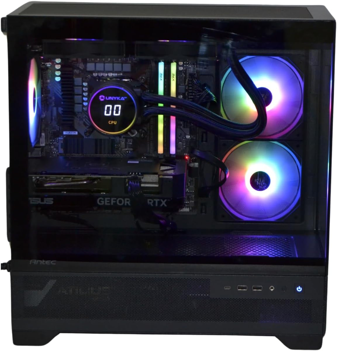 Trendingpc PC Gaming AMD Ryzen 9 5950X 16 X 4,90Ghz • NVIDIA RTX 5060 • 32Gb RAM DDR4 • Wifi 6 Y Bluetooth 5.2 • SSD M.2 1Tb • Refrigeración Líquida 240Mm • Windows 11 Pro • PC Gamer