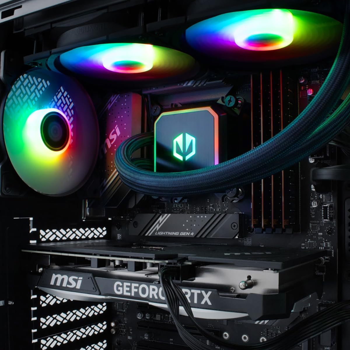 PC Sobremesa Gaming Intel Core I9 12900F • NVIDIA RTX 5070 12GB • 64Gb RAM DDR4 • Wifi 6 Y Bluetooth 5.2 • SSD M.2 1Tb • Refrigeración Líquida • Windows 11 Pro • PC Gamer