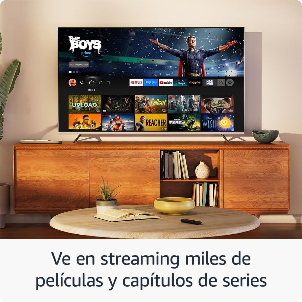 Fire TV Stick HD (Última Generación), Con TV En Directo Gratuita, Mando Por Voz Alexa, Controles De Hogar Digital Y Reproducción En Streaming HD