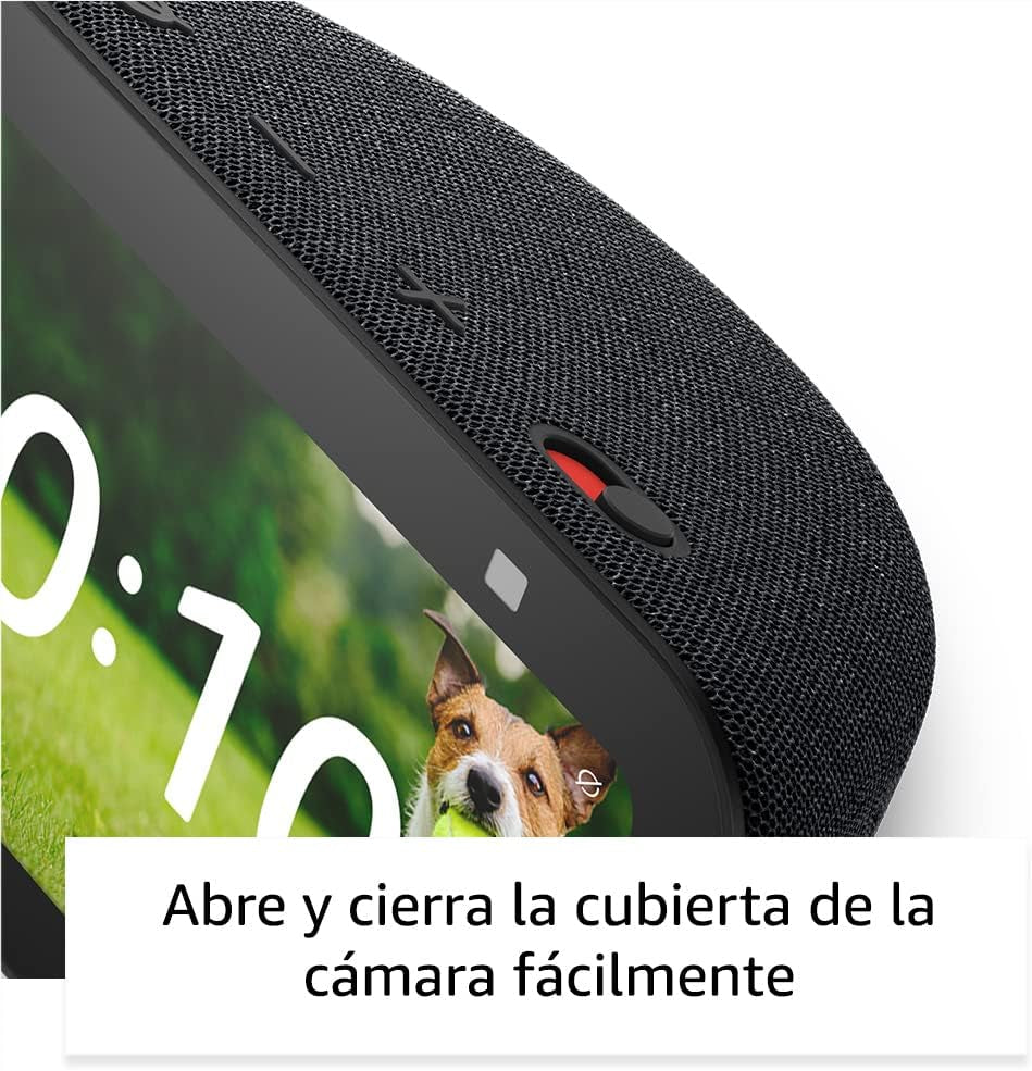 Echo Show 5 (Última Generación) | Pantalla Táctil Inteligente Con Alexa Diseñada Para Controlar Tus Dispositivos De Hogar Digital Y Más | Antracita