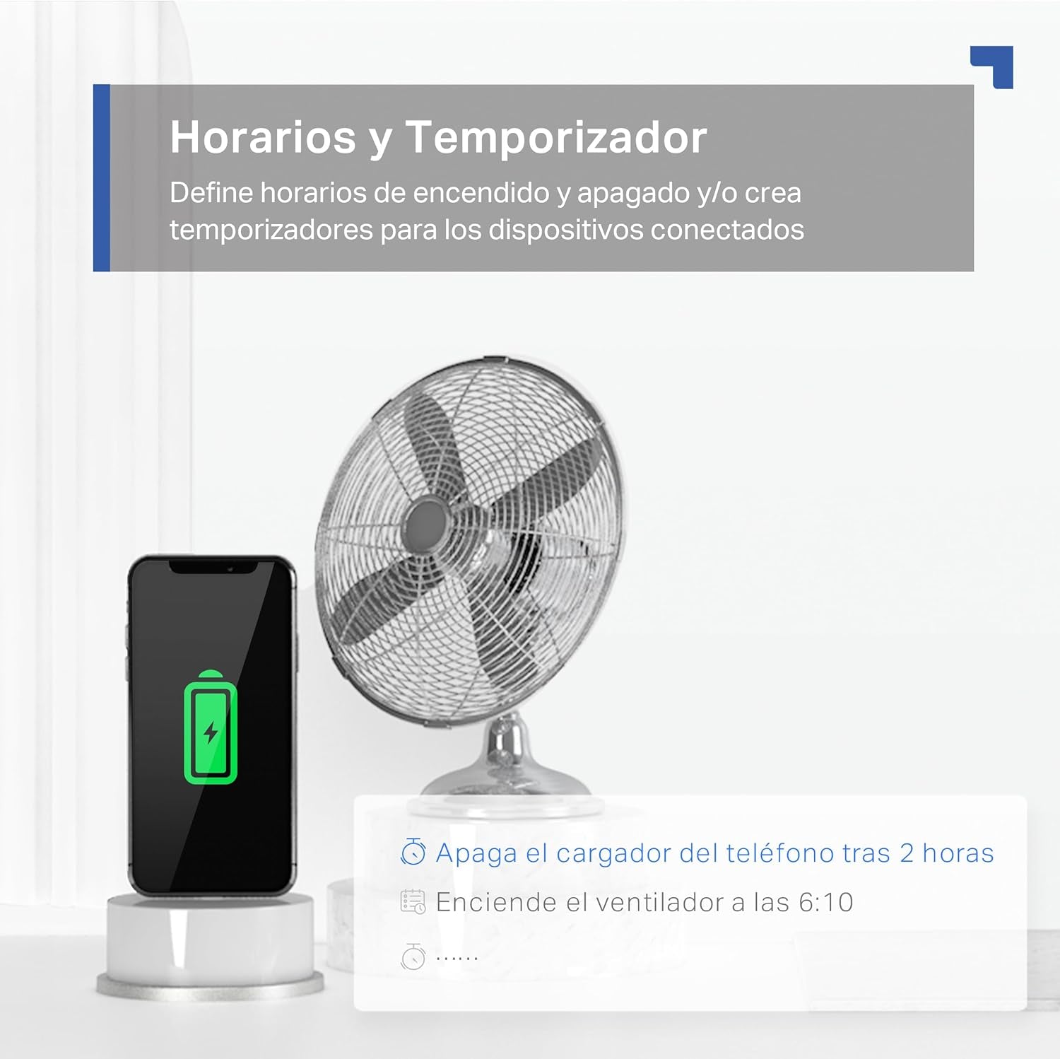 Tapo P100 (2 Paquetes) – Mini Enchufe Inteligente Wi-Fi, Óptimo Para Programar Encendido/Apagado Y Ahorro De Energía, No Necesita Concentrador, Compatible Con Alexa Y Google Home, Blanco