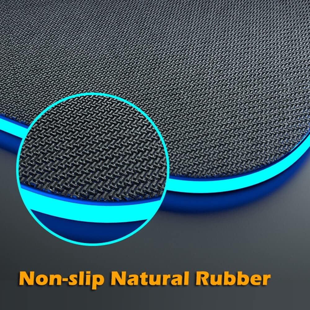 Alfombrilla Ratón RGB, Tapete De Juego Extra Grande, Alfombrilla Raton XXL LED 13 Efectos De Iluminación, Alfombrilla Ratón Gaming Para Gamers, PC Y Portátil (800×300×4Mm)