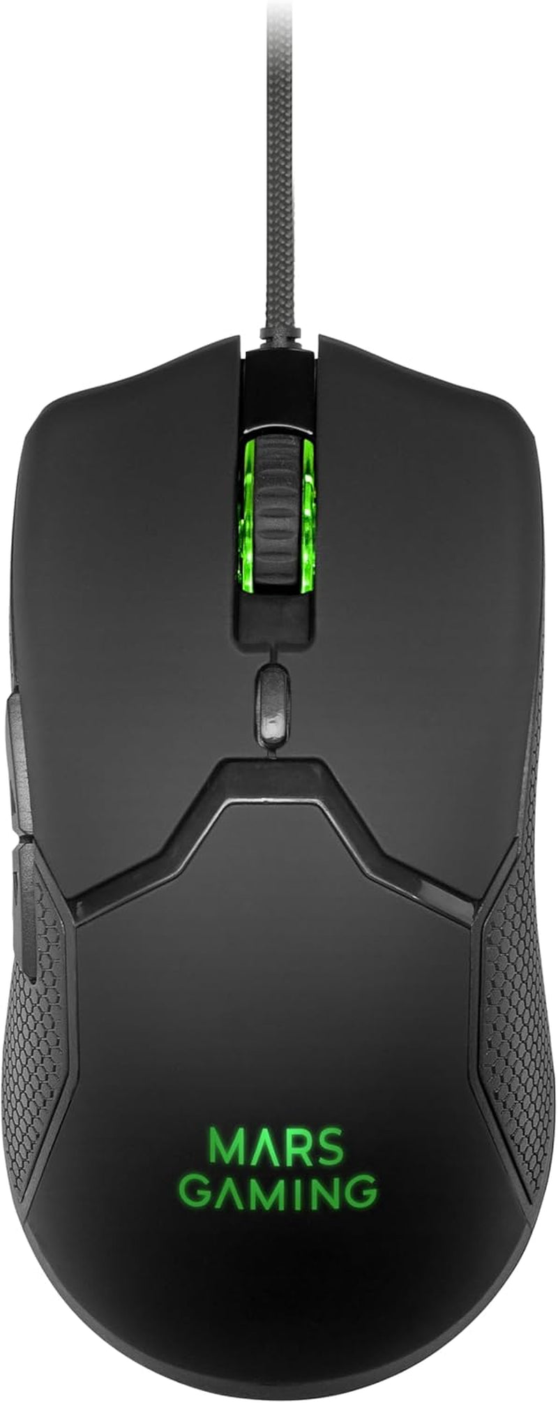 Mars Gaming MCPX, Combo Gaming 3En1 Con Teclado H-Mech Iluminado, Ratón Ultraligero 10000 Dpi Con Software Y Alfombrilla XXL, Compatible Con PC, PS4, PS5, Xbox, Portugués, Negro